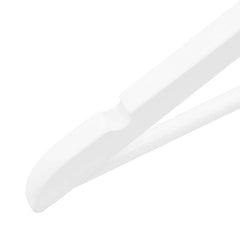 vidaXL Hanger | Set of 50 | White | Hardwood, Metal | Standard | Non-slip 6