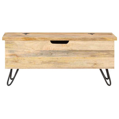 289635 vidaXL Chest 90x40x45 cm Solid Mango Wood 4