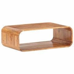 vidaXL Coffee Table 90x50x30 cm Solid Acacia Wood 4