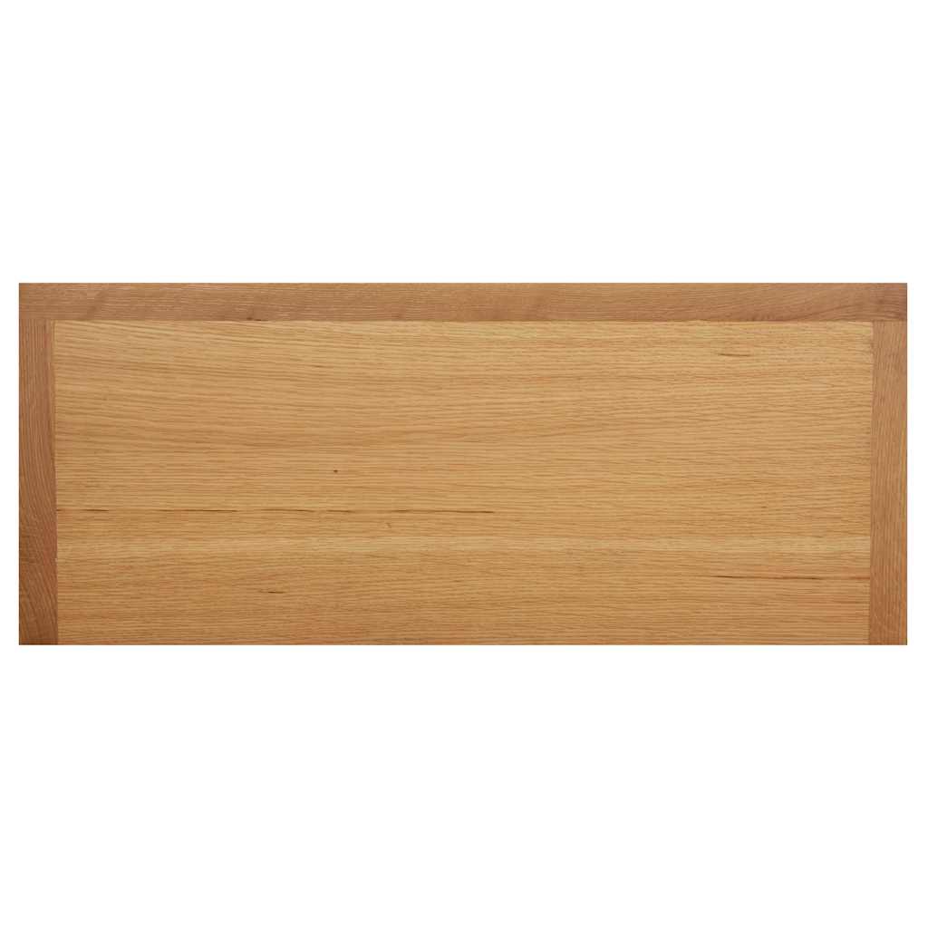 vidaXL Shoe Rack | Natural Oak | Solid Oak Wood, MDF | Medium | Shoe Rack 6