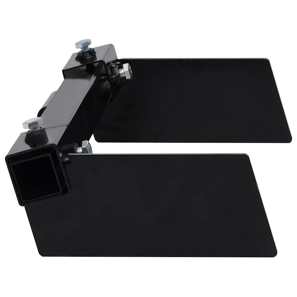 vidaXL Snow Plow Adapter | Black | Steel | Medium | Adjustable Armrests 3
