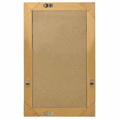 vidaXL Wall Mirror | Gold | Wood, glass, engineered wood | 50 x 80 cm 3