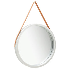 vidaXL Wall Mirror | Silver and brown 2