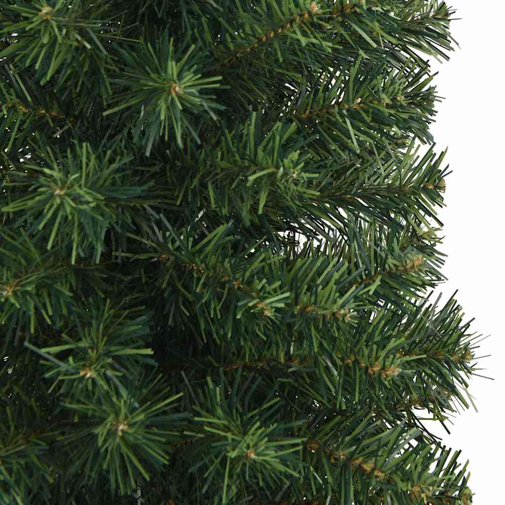 vidaXL Slim Artificial Christmas Tree with Stand Green 180 cm PVC 5