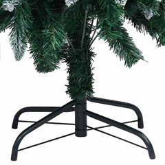 Artificial Christmas Tree with Pine Cones and White Snow 150 cm 150 cm 93 cm