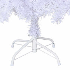 vidaXL Artificial Christmas Tree with Thick Branches White 210 cm PVC 6
