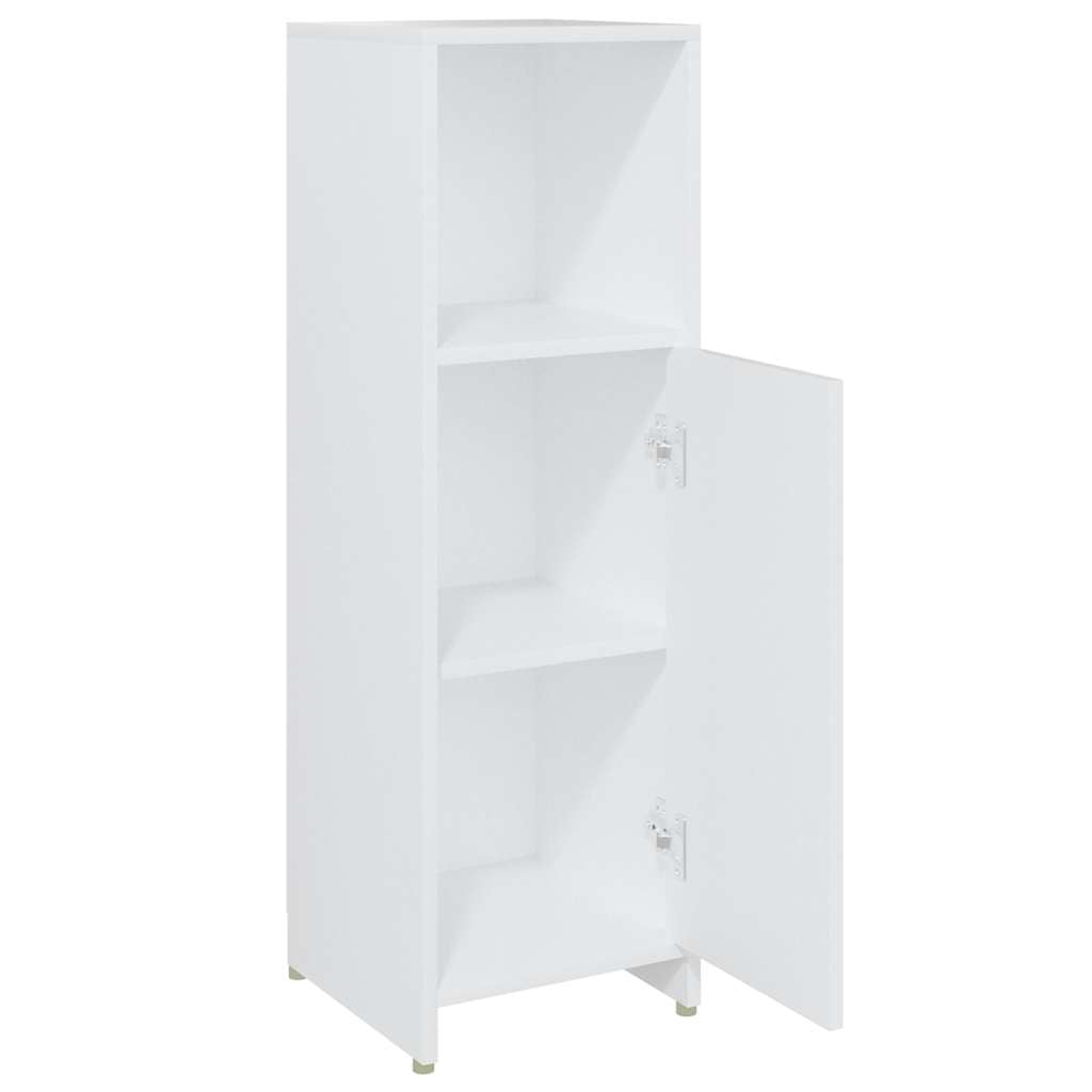 vidaXL Bathroom Cabinet | White | Engineered wood | Standard | Bathroom Cabinet 5