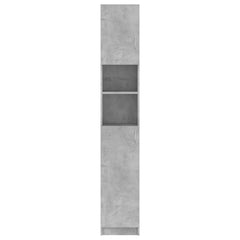 vidaXL Bathroom Cabinet | Concrete grey | Engineered wood | Tall 5