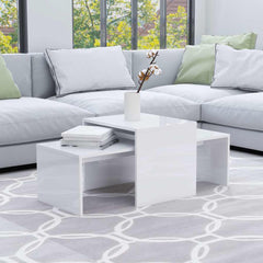 vidaXL Coffee Table Set 100x48x40 cm Engineered Wood