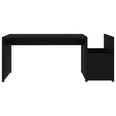 vidaXL Coffee Table | Black | Engineered wood | 90 x 45 x 35 cm | Coffee Table 4