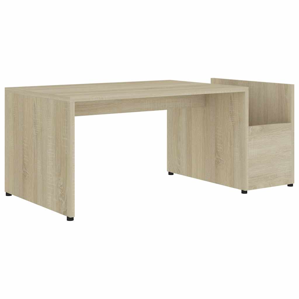 vidaXL Coffee Table | Sonoma oak | Engineered wood | Medium | Coffee Table 2
