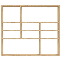 vidaXL Wall Shelf | Sonoma oak | Engineered wood | Medium | Wall mounting 4