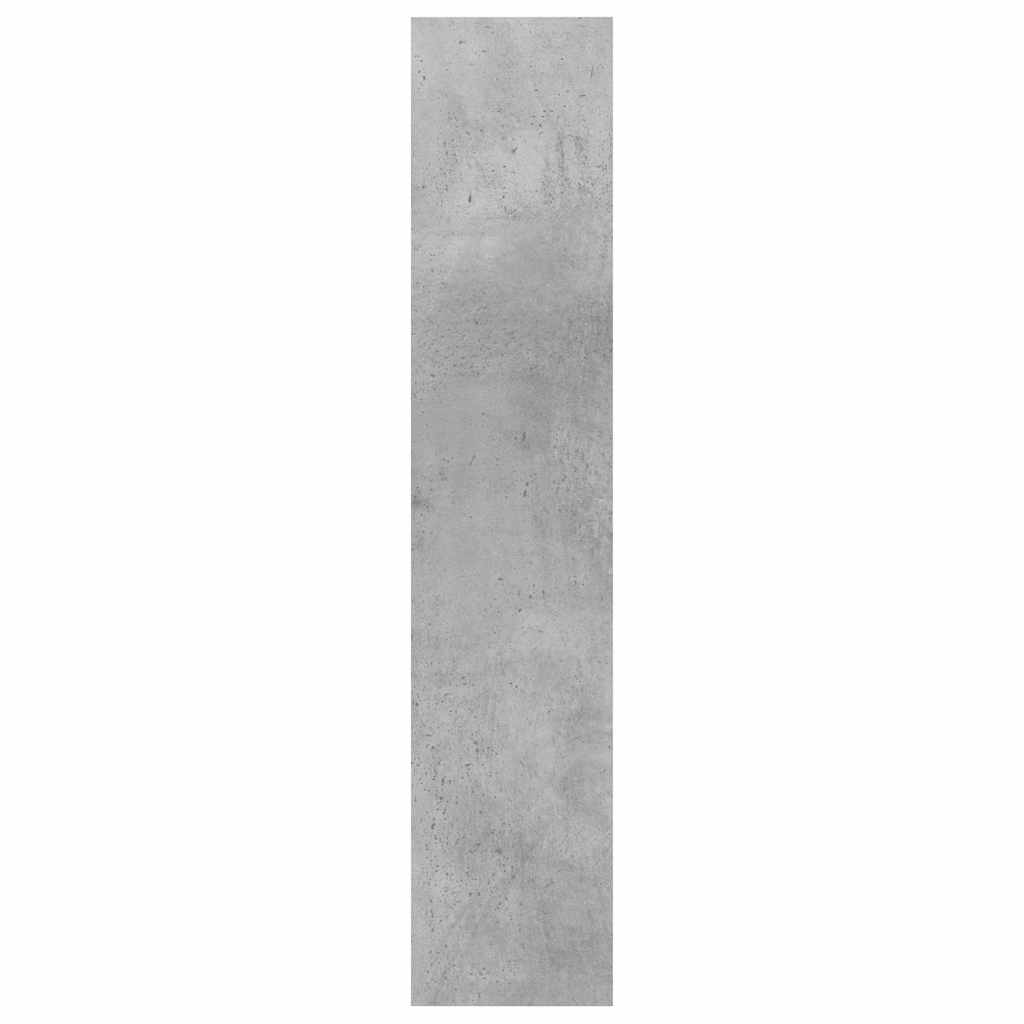 vidaXL Wall Shelf | Concrete Grey | Engineered Wood | Medium | Wall Mounted 5