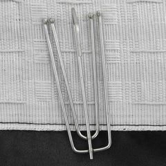 vidaXL Linen-Look Blackout Curtains with Hooks 2 pcs Anthracite 140x245 cm 3