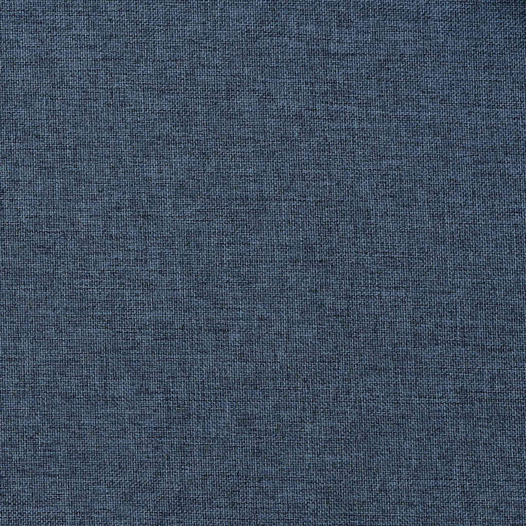 vidaXL Linen-Look Blackout Curtains with Grommets Blue 290x245cm 4