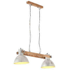 Industrial Hanging Lamp 25 W 109 cm E27 Silver