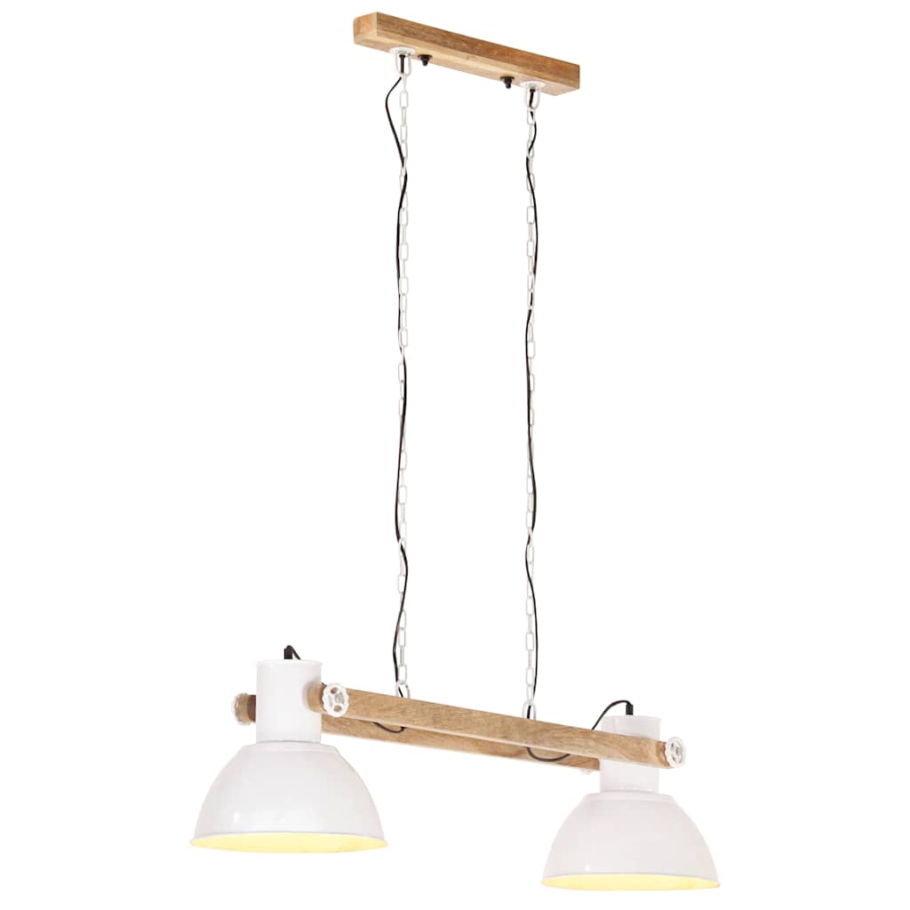 Industrial Hanging Lamp 25 W 109 cm E27 White