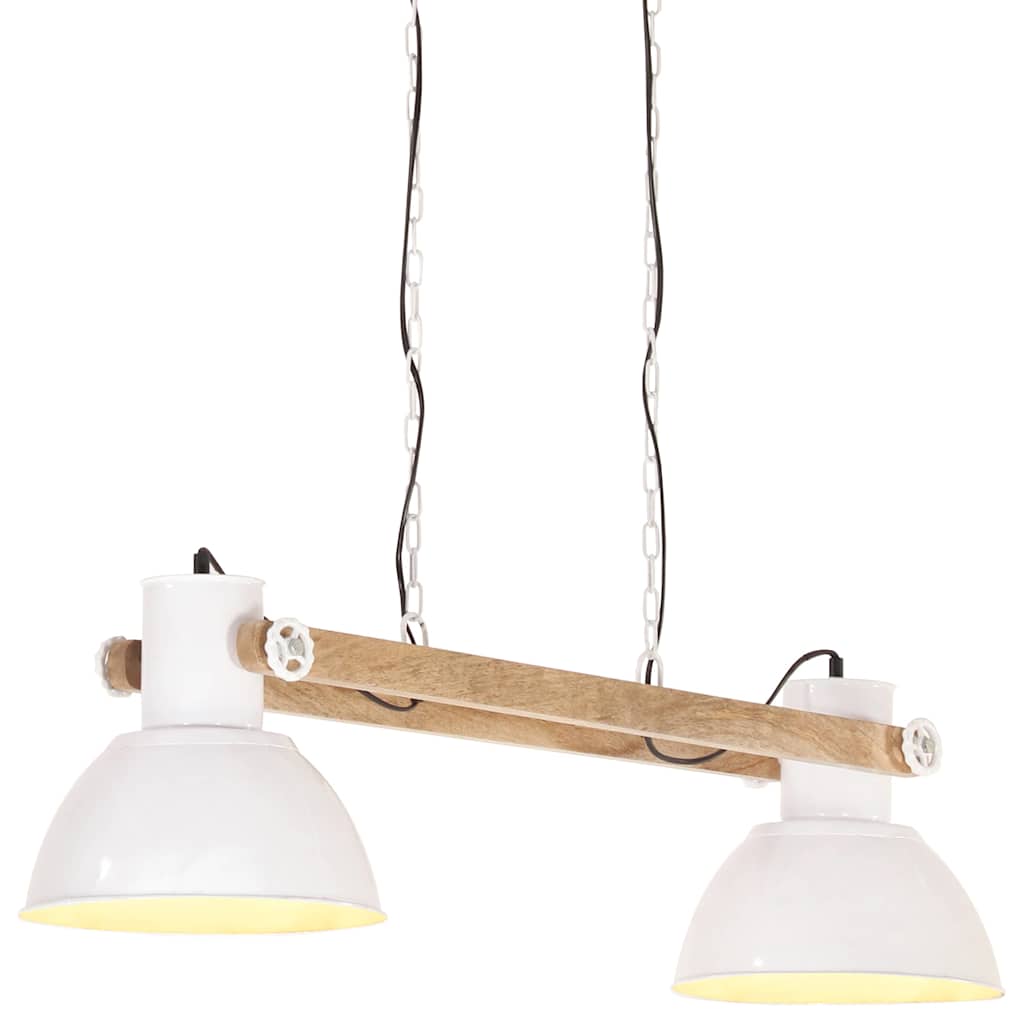 Industrial Hanging Lamp 25 W 109 cm E27 White
