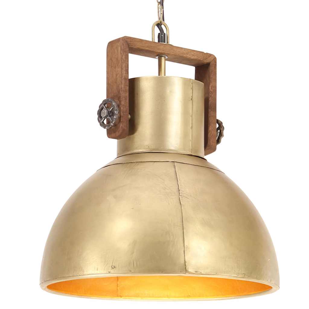 vidaXL Industrial Hanging Lamp 25 W Round 40 cm E27
