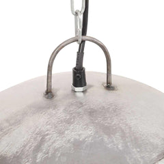 vidaXL Hanging Lamp | Silver | Iron with silver coat finish | Medium 6