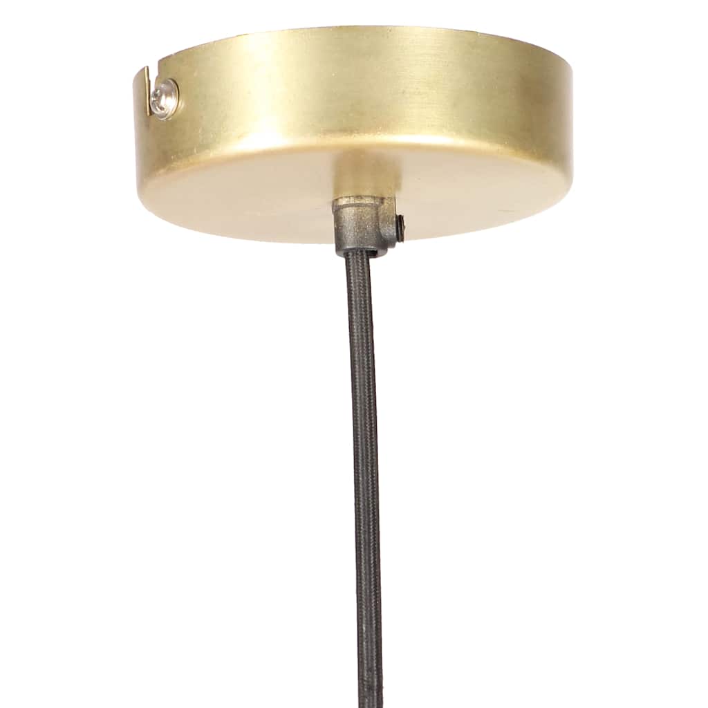 vidaXL Hanging Lamp 25 W Brass Round 28.5 cm E27 5