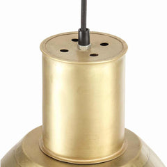 vidaXL Hanging Lamp 25 W Brass Round 28.5 cm E27 6