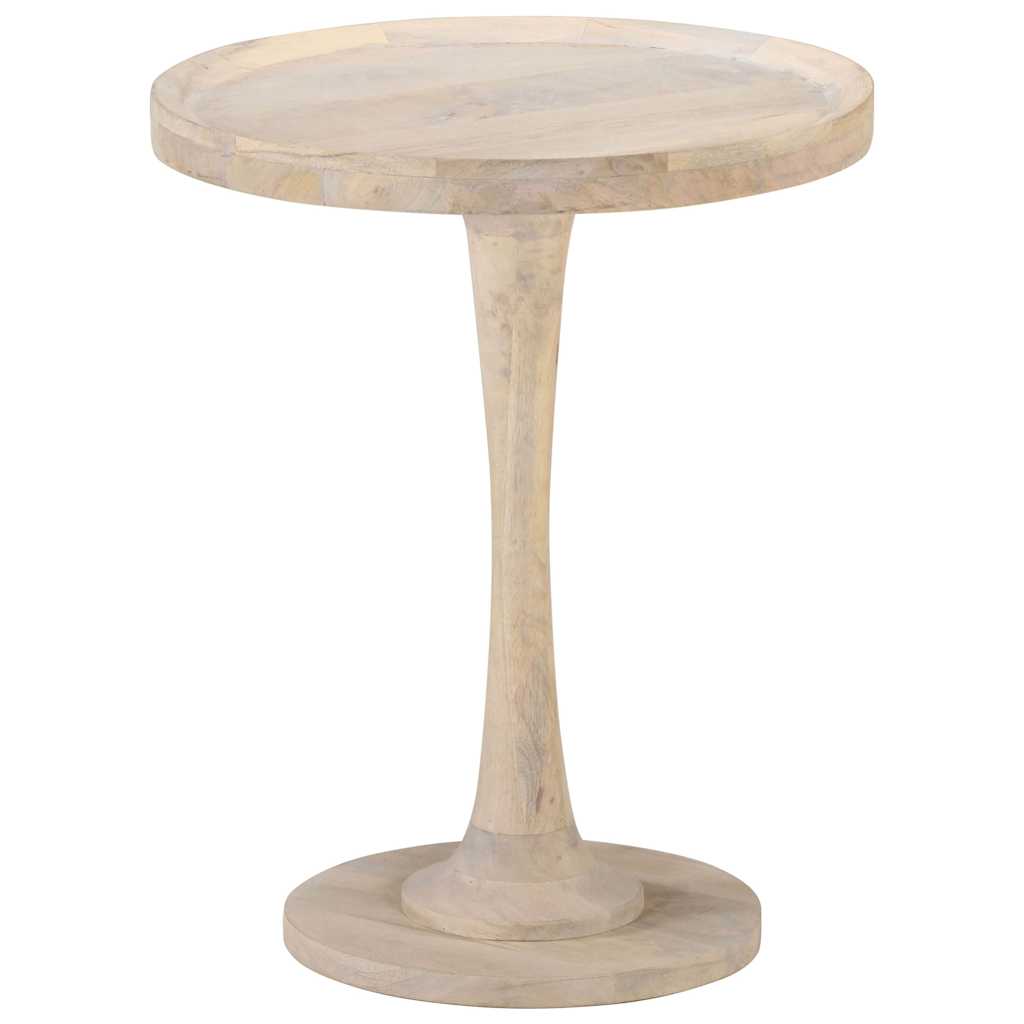Side Table Solid Mango Wood Ø 60 x 75 cm