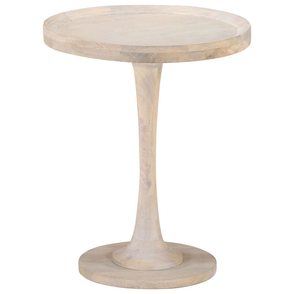 Side Table Solid Mango Wood Ø 60 x 75 cm
