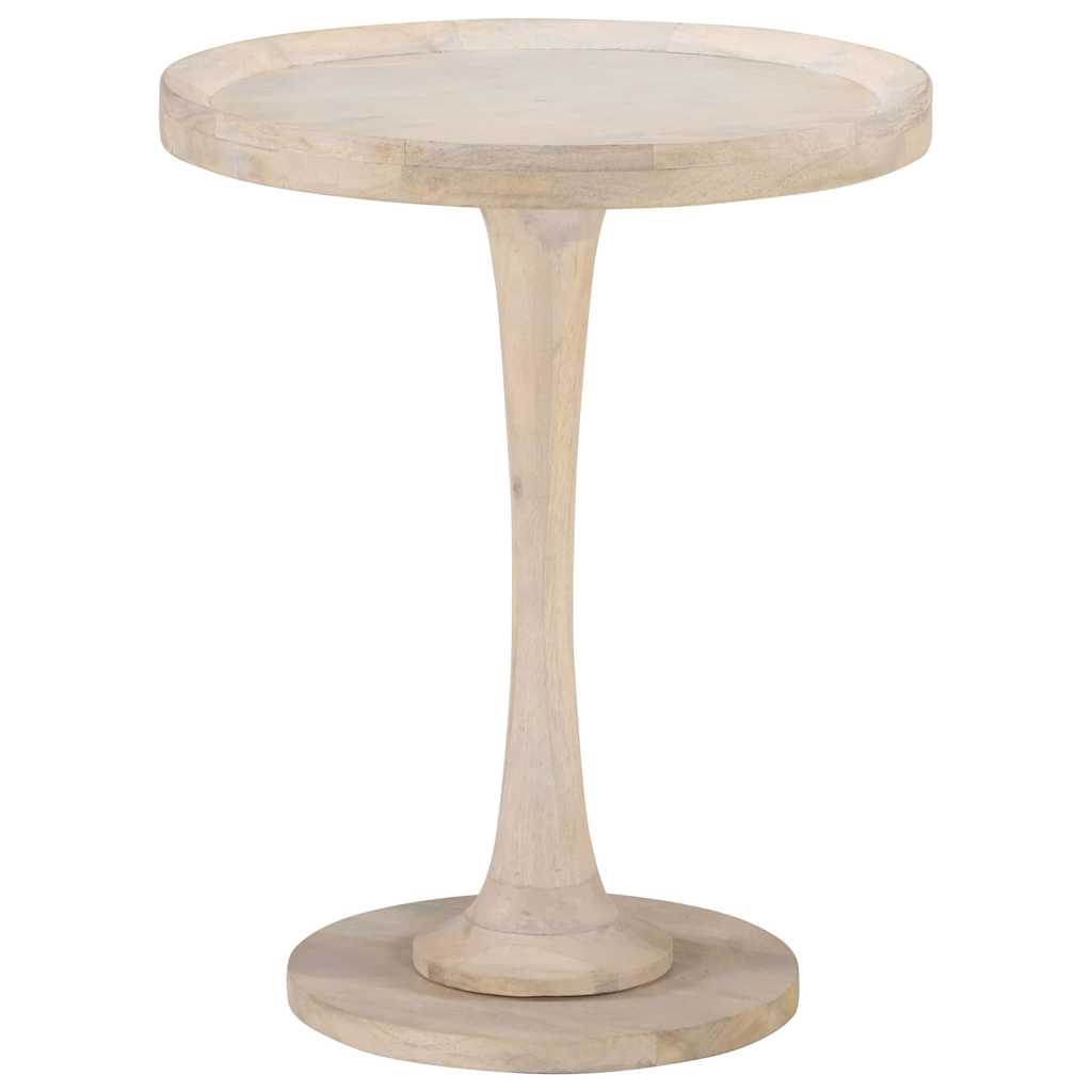 Side Table Solid Mango Wood Ø 60 x 75 cm