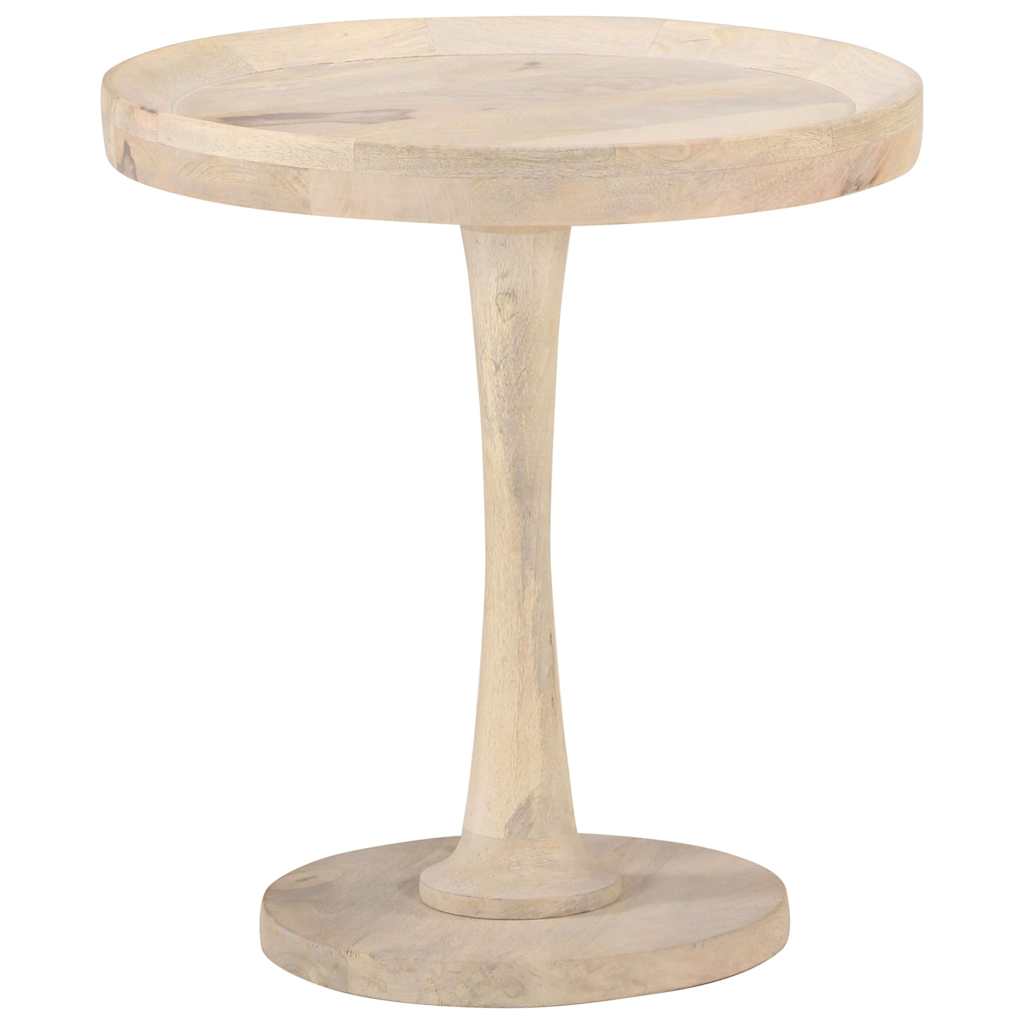 Side Table Solid Mango Wood Ø 50 x 55 cm