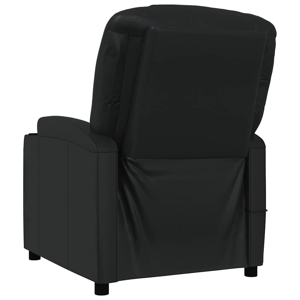 Massage Chair Faux Leather black