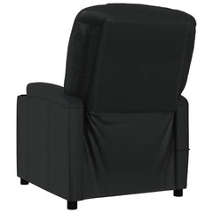 Massage Chair Faux Leather black