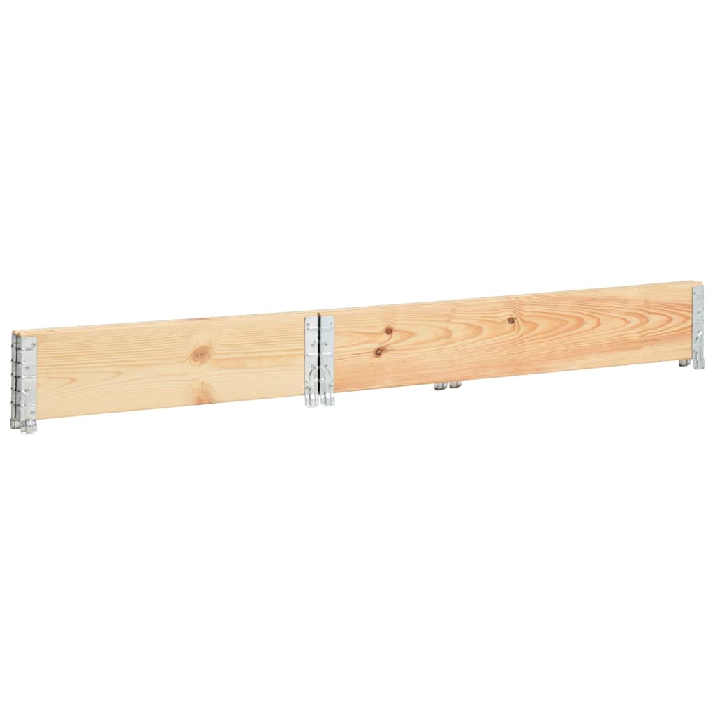 vidaXL Raised Bed 80x120 cm Solid Pine Wood 4