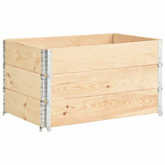 vidaXL Raised Beds 3 pcs 50x100 cm Solid Pine Wood 2
