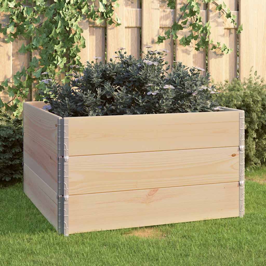 vidaXL Raised Bed Solid Pine Wood