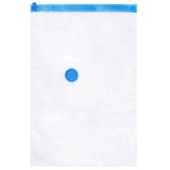 vidaXL Vacuum Travel Bag | Set of 20 | Transparent and Blue | Plastic 3