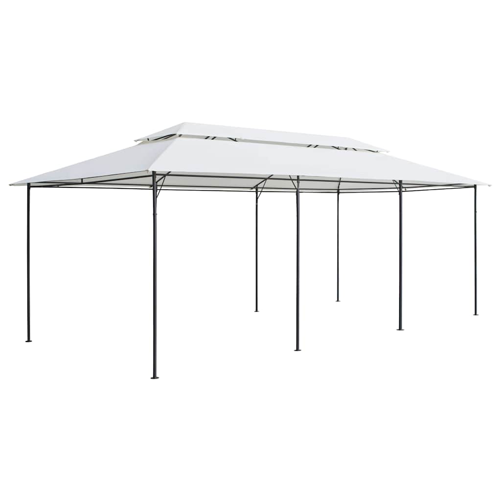 vidaXL Gazebo 600x298x270 cm White 180g/m² 2