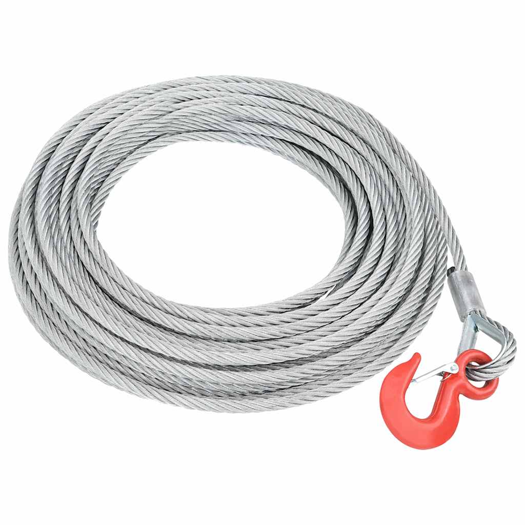 vidaXL Wire Rope Cable 1600 kg 20 m 1