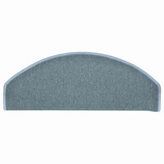vidaXL Stair mats 15 pcs 65 x 24 x 4 cm Non-Slip Sea Blue 5