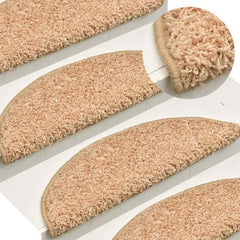Stair Mats Half Round Gold