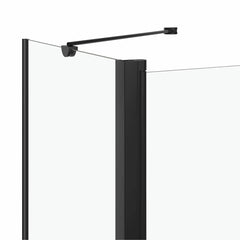 Bi-Folding Shower Enclosure 120 x 67 x 129 cm Transparent