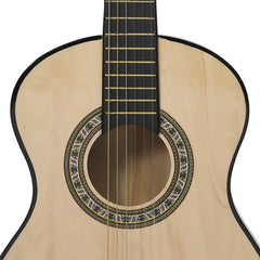 vidaXL Classical Guitar for Beginner and Kid with Bag 1/2 34" 6