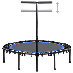 vidaXL Fitness Trampoline with Handle 122 cm 2