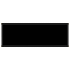 vidaXL Console Table Black 100x35x75 cm Tempered Glass 4