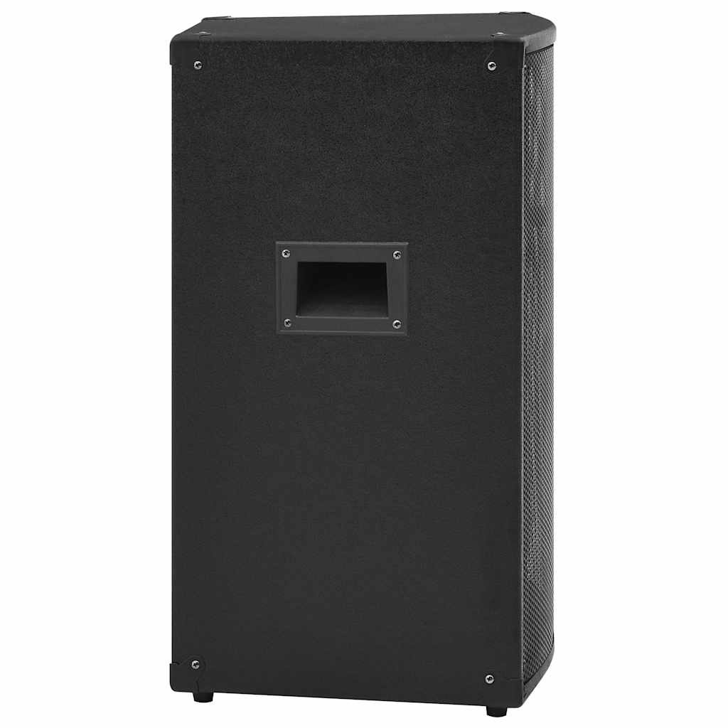 vidaXL Professional Passive Hifi Stage Speaker 150 W Black 37x37x64cm 4