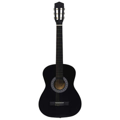 vidaXL Classical Guitar for Beginner with Bag Black 3/4 36" 3