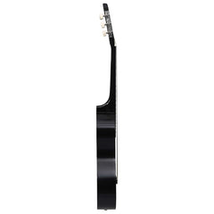 vidaXL Classical Guitar for Beginner with Bag Black 3/4 36" 4