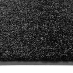vidaXL Door Mat | Black | Polyamide | 60x180 cm | Doormat | Rectangular 4