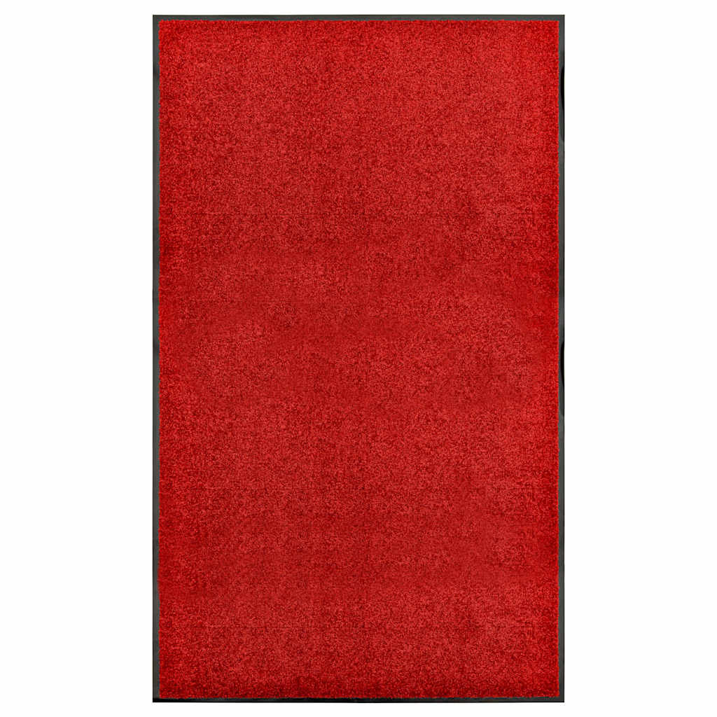 vidaXL Door Mat | Red | Polyamide, PVC | Large | Non-slip | Doormat 1