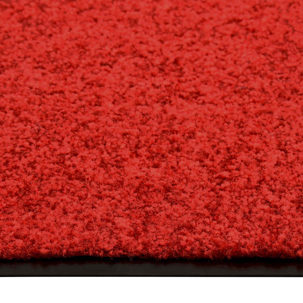 vidaXL Door Mat | Red | Polyamide, PVC | Large | Non-slip | Doormat 3